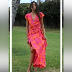 NWT XIX PALMS Honolulu Wrap Dress Small